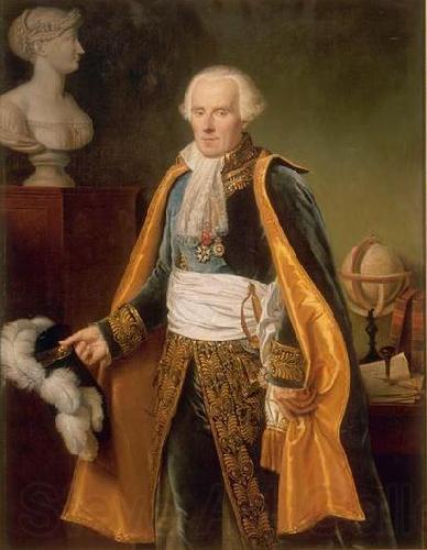 unknow artist Portrait of Pierre Simon Marquis de Laplace France oil painting art